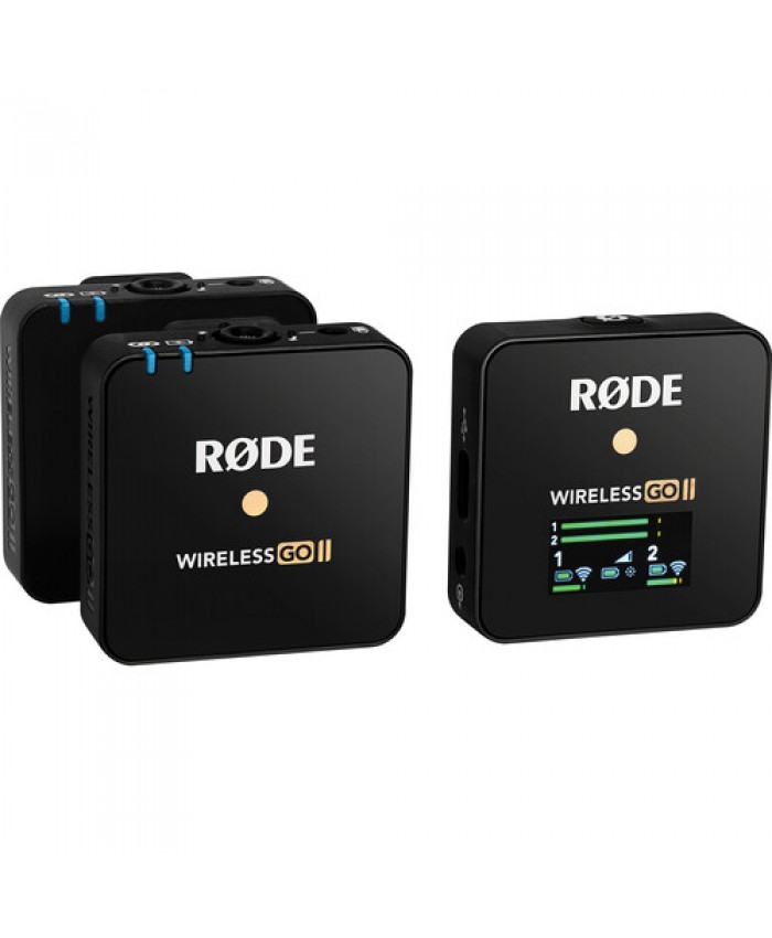 Rode Wireless GO II 2-Person Compact Digital Wireless Microphone System/Recorder